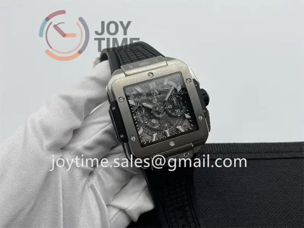 Hublot Square Bang Unico BBF 1:1 Best Edition 42mm Titanium Case Rubber Strap A1280