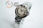 Cartier Ballon Bleu V6F 1:1 Best Edition SS 33mm SS Bracelet ETA2671