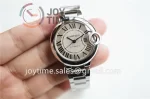 Cartier Ballon Bleu V6F 1:1 Best Edition SS 33mm SS Bracelet ETA2671