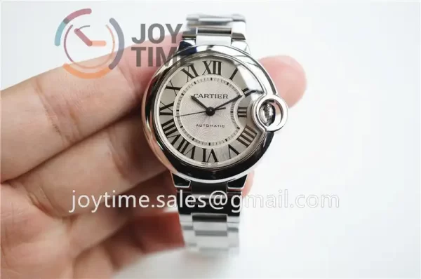 Cartier Ballon Bleu V6F 1:1 Best Edition SS 33mm SS Bracelet ETA2671