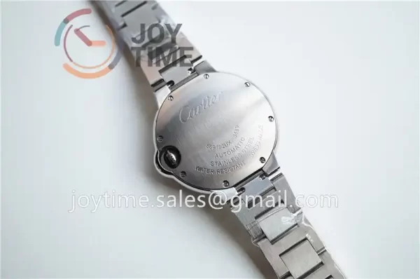 Cartier Ballon Bleu V6F 1:1 Best Edition SS 33mm SS Bracelet ETA2671