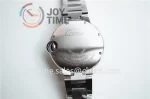 Cartier Ballon Bleu V6F 1:1 Best Edition SS 33mm SS Bracelet ETA2671