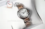 Cartier Ballon Bleu V6F 1:1 Best Edition SS 28mm RG/SS Bracelet Quartz