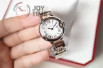 Cartier Ballon Bleu V6F 1:1 Best Edition SS 28mm RG/SS Bracelet Quartz