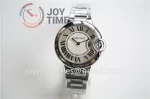 Cartier Ballon Bleu V6F 1:1 Best Edition SS 33mm SS Bracelet Quartz