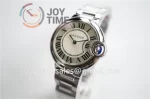 Cartier Ballon Bleu V6F 1:1 Best Edition SS 33mm SS Bracelet Quartz