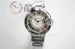 Cartier Ballon Bleu V6F 1:1 Best Edition SS 33mm SS Bracelet Quartz