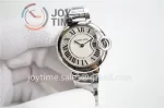 Cartier Ballon Bleu V6F 1:1 Best Edition SS 33mm SS Bracelet Quartz