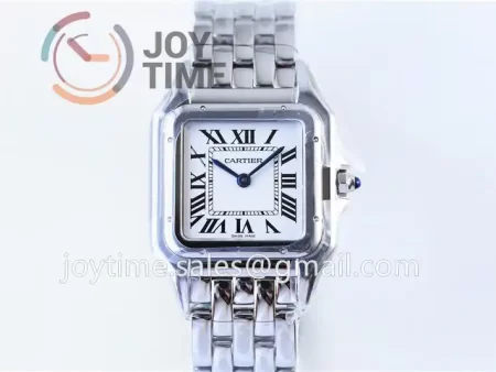 Cartier Ballon Panthère Ladies GF 1:1 Best Edition SS 27mm SS Bracelet Quartz