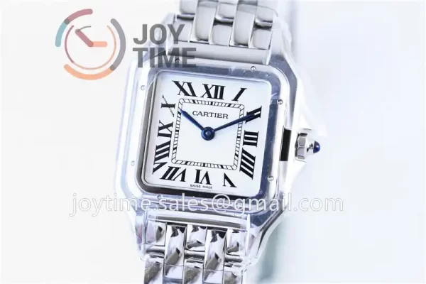 Cartier Ballon Panthère Ladies GF 1:1 Best Edition SS 27mm SS Bracelet Quartz