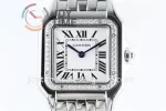 Cartier Ballon Panthère Ladies GF 1:1 Best Edition SS 27mm Diamond Bezel SS Bracelet Quartz