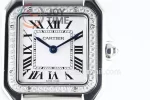 Cartier Ballon Panthère Ladies GF 1:1 Best Edition SS 27mm Diamond Bezel SS Bracelet Quartz