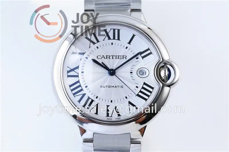 Cartier Ballon Bleu V6F 1:1 Best Edition SS 42mm SS Bracelet A1847