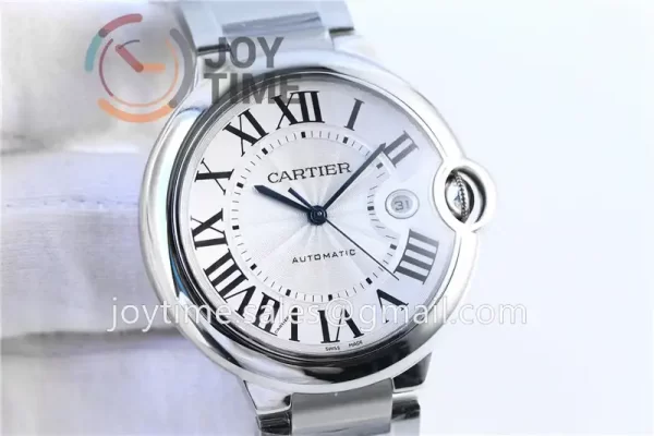 Cartier Ballon Bleu V6F 1:1 Best Edition SS 42mm SS Bracelet A1847