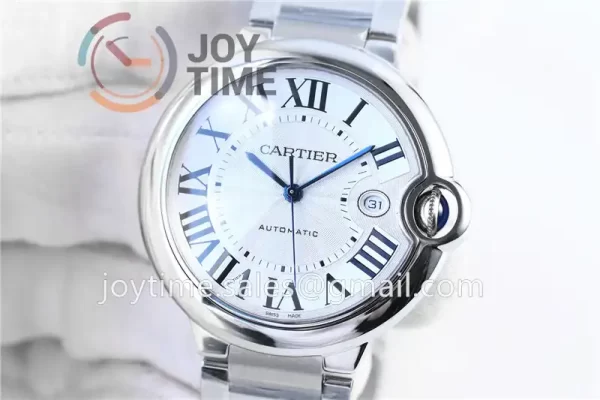 Cartier Ballon Bleu V6F 1:1 Best Edition SS 42mm SS Bracelet A1847