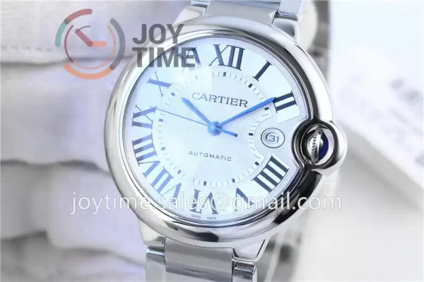 Cartier Ballon Bleu V6F 1:1 Best Edition SS 42mm SS Bracelet A1847