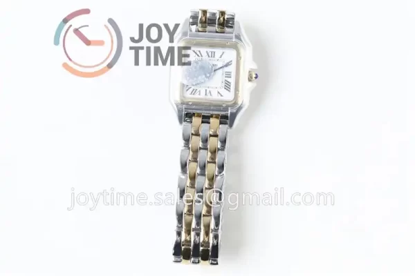 Cartier Ballon Panthère Ladies KOR 1:1 Best Edition SS 27mm YG Bezel SS/YG Bracelet Quartz