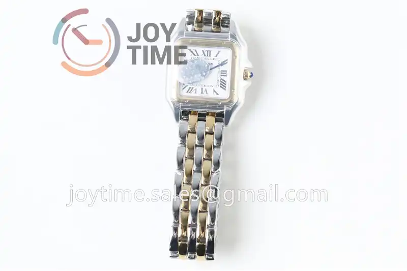 Cartier Ballon Panthère Ladies KOR 1:1 Best Edition SS 27mm YG Bezel SS/YG Bracelet Quartz