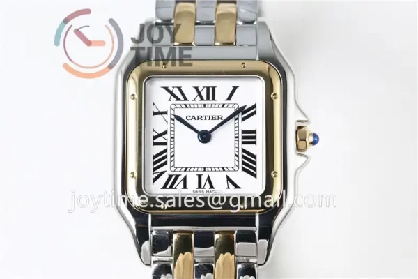 Cartier Ballon Panthère Ladies KOR 1:1 Best Edition SS 27mm YG Bezel SS/YG Bracelet Quartz