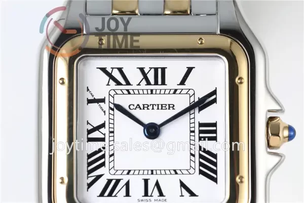 Cartier Ballon Panthère Ladies KOR 1:1 Best Edition SS 27mm YG Bezel SS/YG Bracelet Quartz