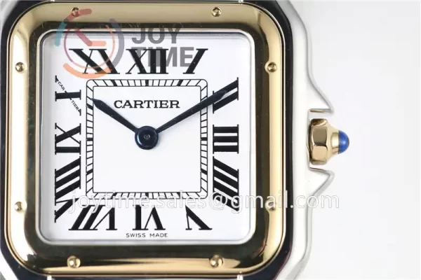 Cartier Ballon Panthère Ladies KOR 1:1 Best Edition SS 27mm YG Bezel SS/YG Bracelet Quartz