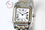 Cartier Ballon Panthère Ladies KOR 1:1 Best Edition SS 27mm YG Bezel SS/YG Bracelet Quartz