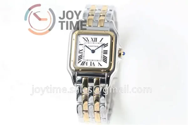 Cartier Ballon Panthère Ladies KOR 1:1 Best Edition SS 27mm YG Bezel SS/YG Bracelet Quartz