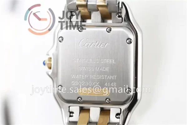 Cartier Ballon Panthère Ladies KOR 1:1 Best Edition SS 27mm YG Bezel SS/YG Bracelet Quartz