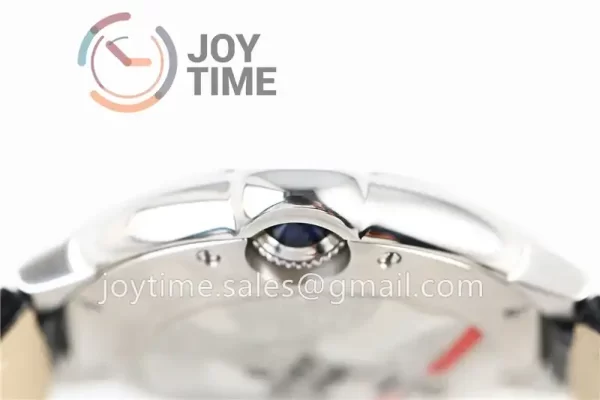 Cartier Ballon Bleu AF 1:1 Best Edition SS 33mm Crocodile leather Strap Cal.076