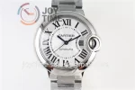 Cartier Ballon Bleu AF 1:1 Best Edition SS 33mm SS Bracelet Cal.076