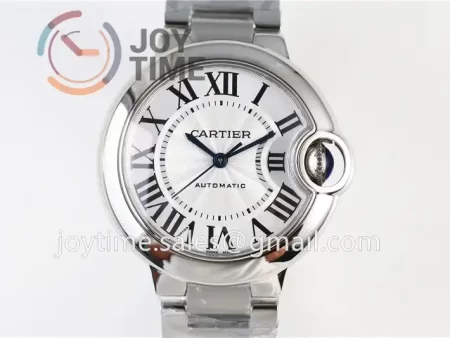 Cartier Ballon Bleu AF 1:1 Best Edition SS 33mm SS Bracelet Cal.076