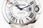 Cartier Ballon Bleu AF 1:1 Best Edition SS 33mm SS Bracelet Cal.076