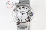 Cartier Ballon Bleu AF 1:1 Best Edition SS 33mm SS Bracelet Cal.076