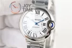 Cartier Ballon Bleu AF 1:1 Best Edition SS 33mm SS Bracelet Cal.076