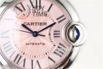 Cartier Ballon Bleu AF 1:1 Best Edition SS 33mm SS Bracelet Cal.076