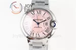 Cartier Ballon Bleu AF 1:1 Best Edition SS 33mm SS Bracelet Cal.076