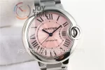 Cartier Ballon Bleu AF 1:1 Best Edition SS 33mm SS Bracelet Cal.076