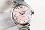 Cartier Ballon Bleu AF 1:1 Best Edition SS 33mm SS Bracelet Cal.076