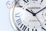 Cartier Ballon Bleu V6F 1:1 Best Edition SS 42mm leather Strap A1847