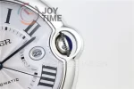 Cartier Ballon Bleu V6F 1:1 Best Edition SS 42mm leather Strap A1847