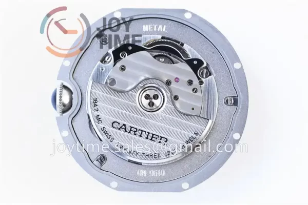 Cartier Ballon Bleu V6F 1:1 Best Edition SS 42mm leather Strap A1847