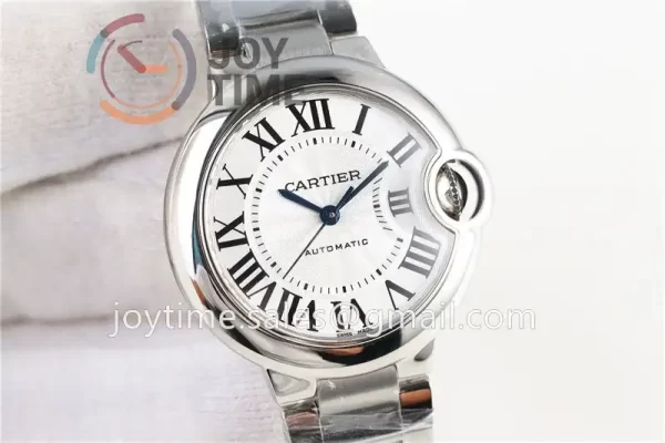 Cartier Ballon Bleu AF 1:1 Best Edition SS 33mm SS Bracelet NH05A