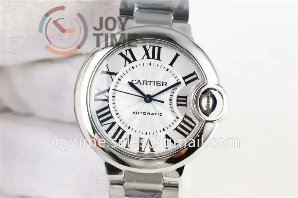 Cartier Ballon Bleu AF 1:1 Best Edition SS 33mm SS Bracelet NH05A