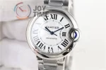 Cartier Ballon Bleu AF 1:1 Best Edition SS 33mm SS Bracelet NH05A