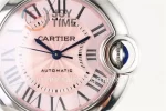 Cartier Ballon Bleu AF 1:1 Best Edition SS 33mm SS Bracelet NH05A