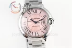 Cartier Ballon Bleu AF 1:1 Best Edition SS 33mm SS Bracelet NH05A