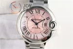 Cartier Ballon Bleu AF 1:1 Best Edition SS 33mm SS Bracelet NH05A