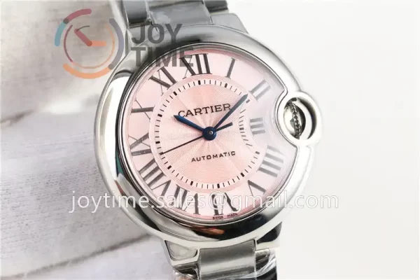 Cartier Ballon Bleu AF 1:1 Best Edition SS 33mm SS Bracelet NH05A