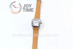 Cartier Santos de Cartier KOR 1:1 Best Edition SS 40mm Leather Strap A1847