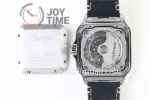 Cartier Santos de Cartier KOR 1:1 Best Edition SS 40mm Leather Strap A1847